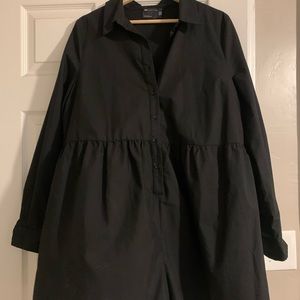 ASOS size 10 button up shorts romper/long sleeve